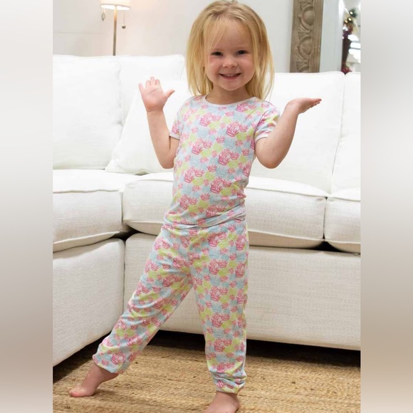 The Royal Standard Other - NWT The Royal Standard La Couronne Short Sleeve Pajamas Size 4T